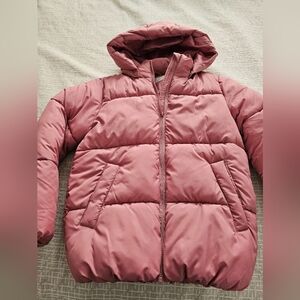 H&M Blush Pink Puffer Jacket